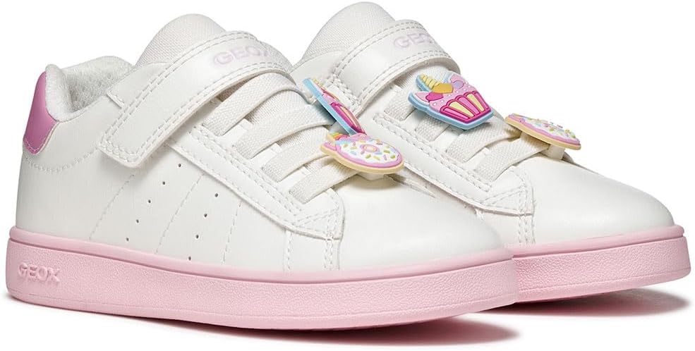 Geox J Eclyper Girl F Zapatillas Niña, Talla 24 a 39
