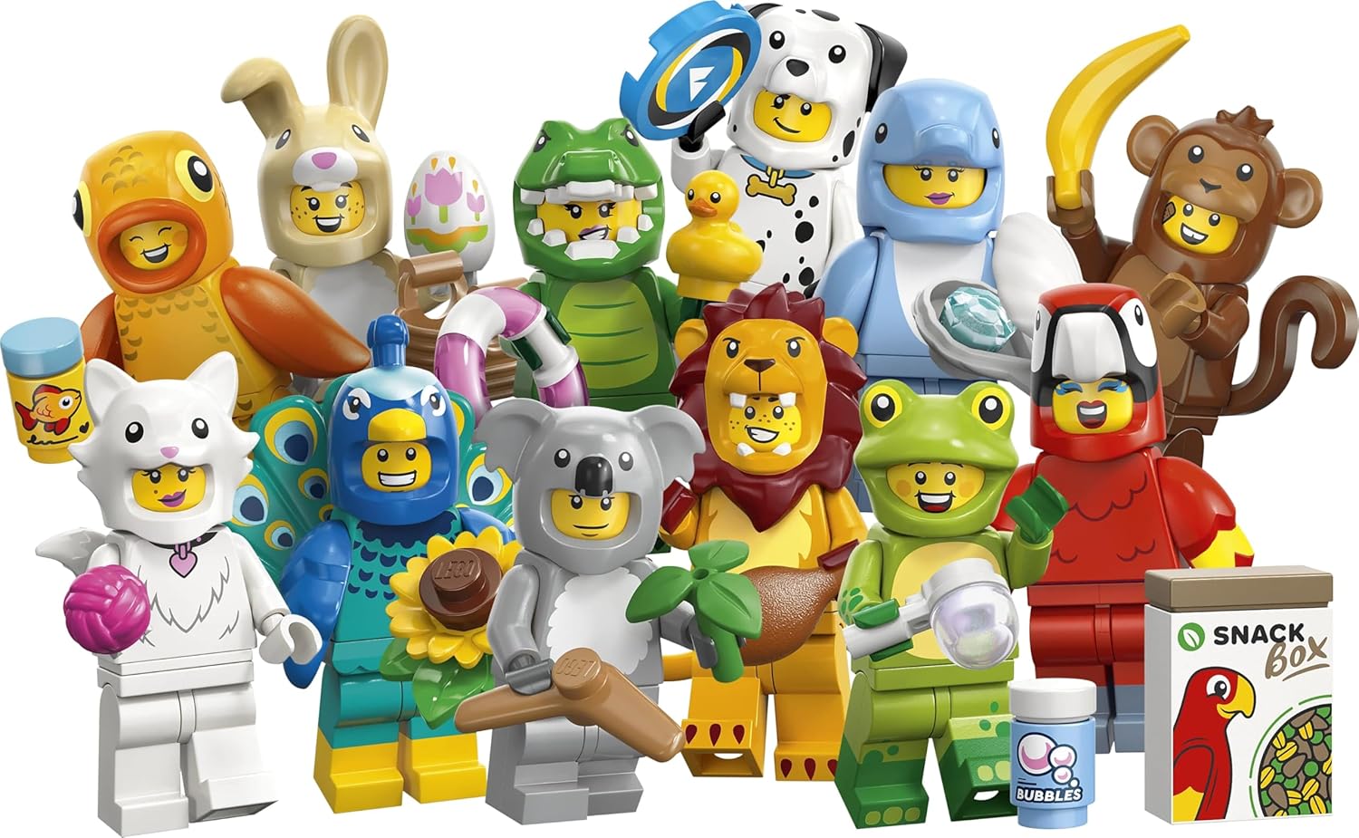 Lego Minifigures 28ª Edición Animales Caja Sorpresa