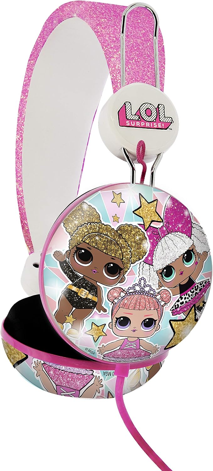 OTL Technologies Auriculares con Cable L.O.L. Surprise Rosa