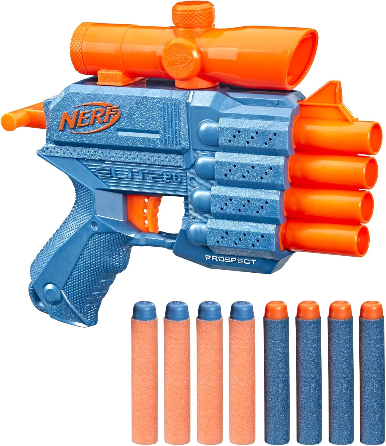 Lanzador de Dardos Nerf Elite 2.0 Prospect QS-4