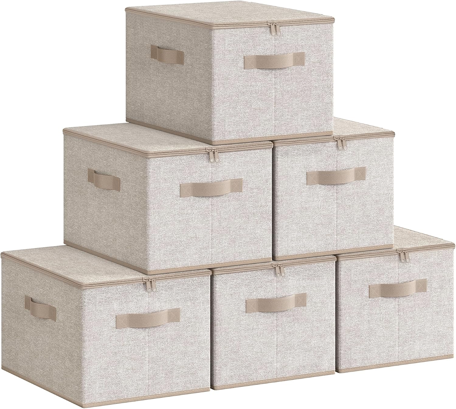 Set de 6 cajas de almacenamiento SONGMICS
