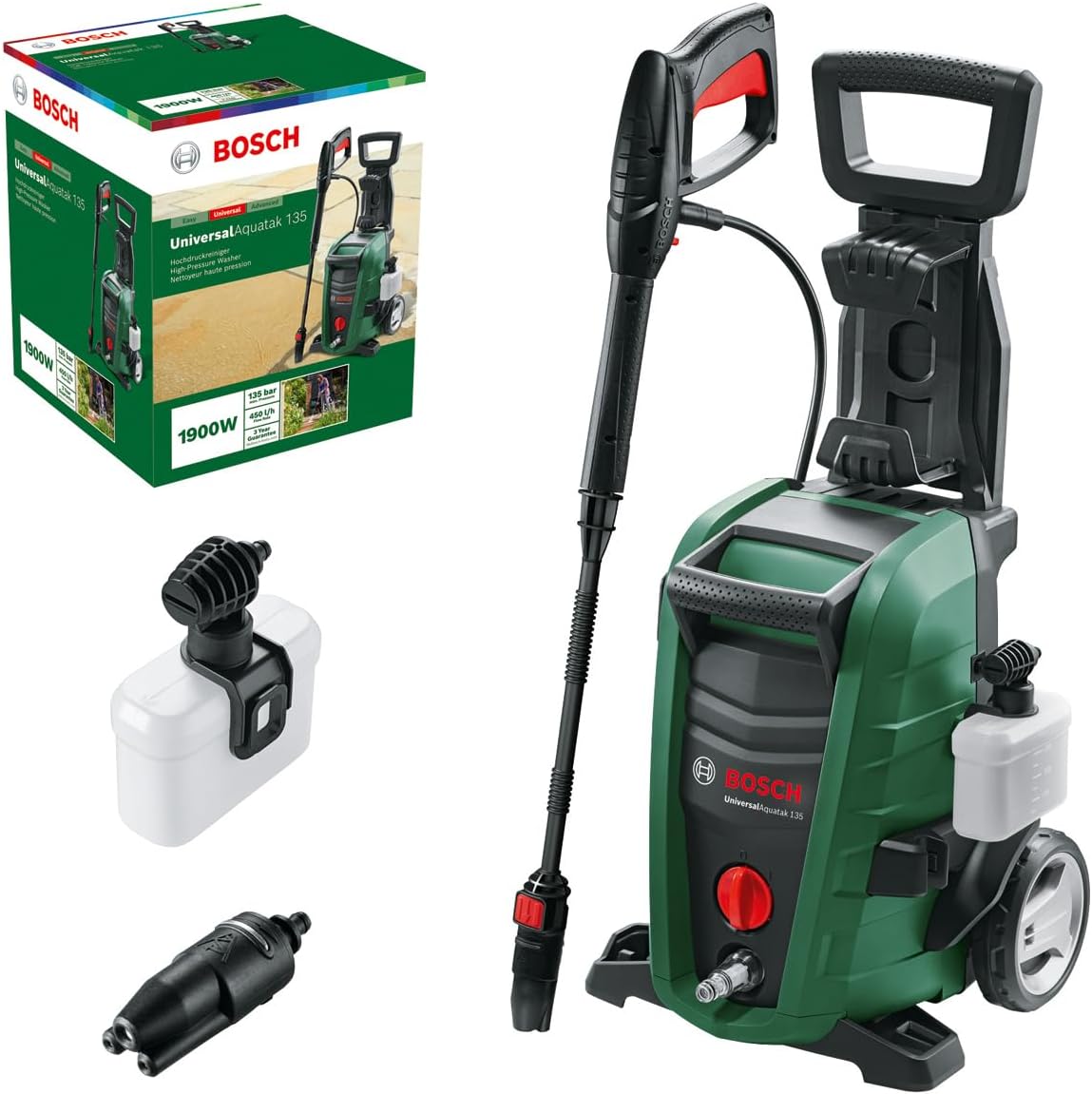 Hidrolimpiadora 1500W 135 Bares