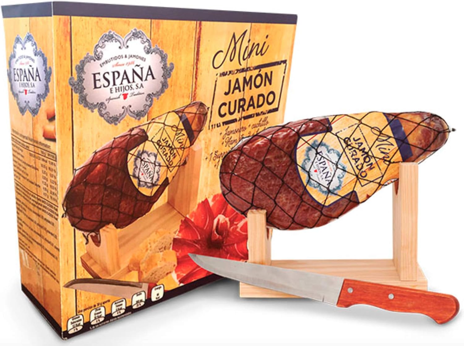 Jamones Pinante Mini Jamón 0,9-1kg con Tabla