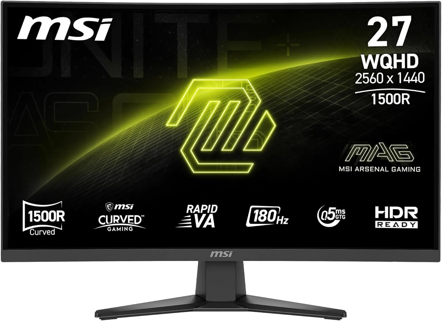 2x MSI MAG 275CQF E18 Monitores 27"