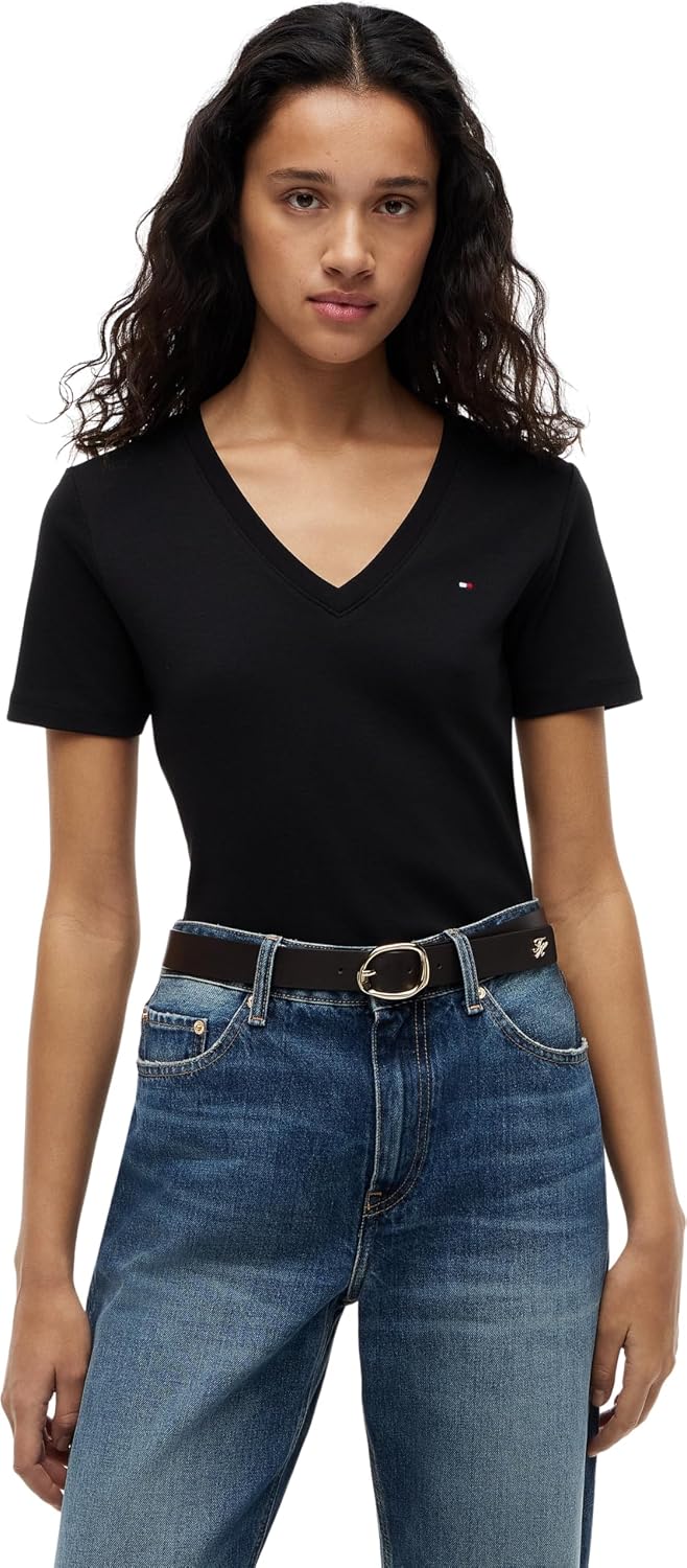 Tommy Hilfiger New Slim Cody Camiseta Mujer