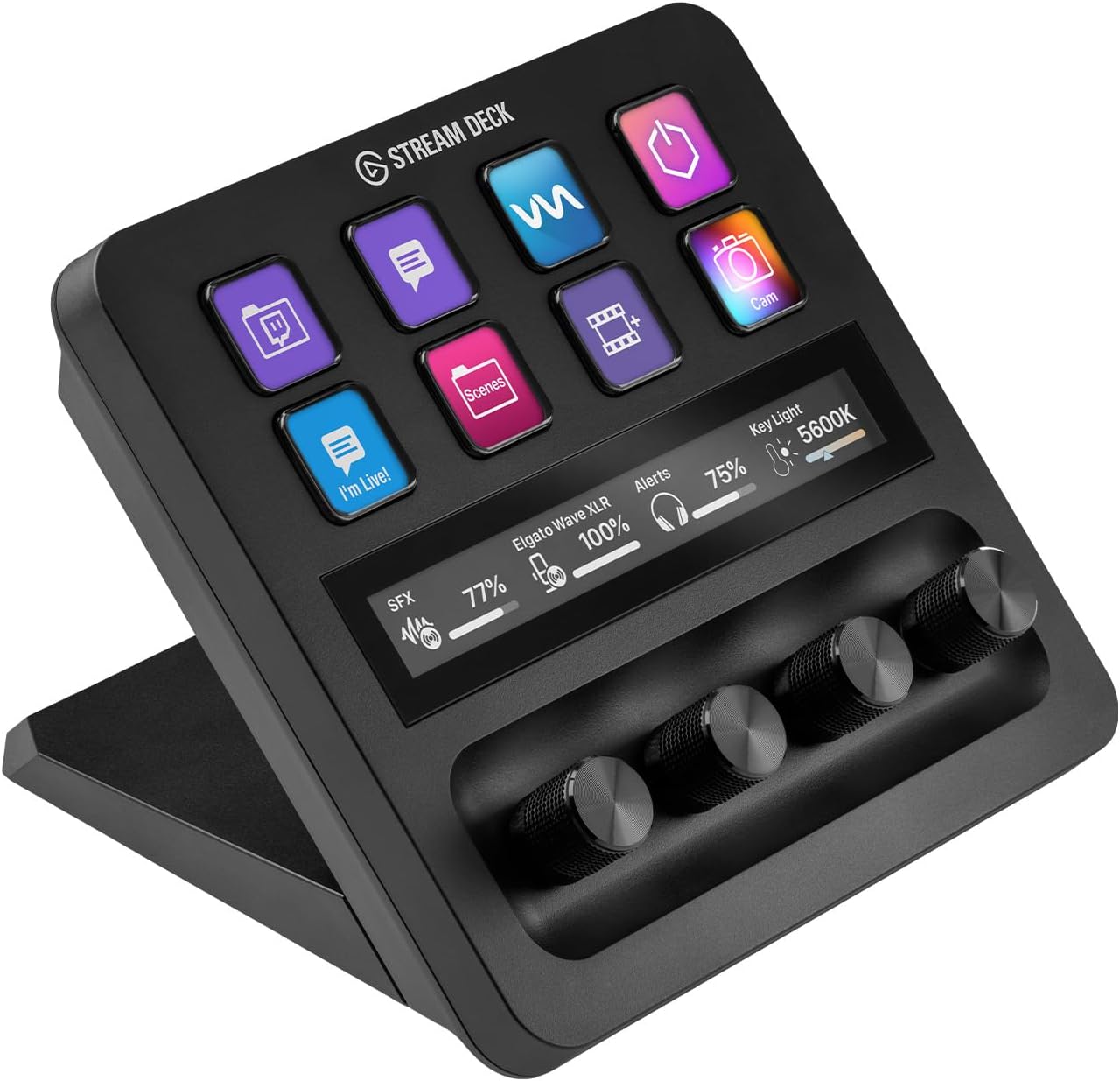 Elgato Stream Deck + Controlador Multitáctil