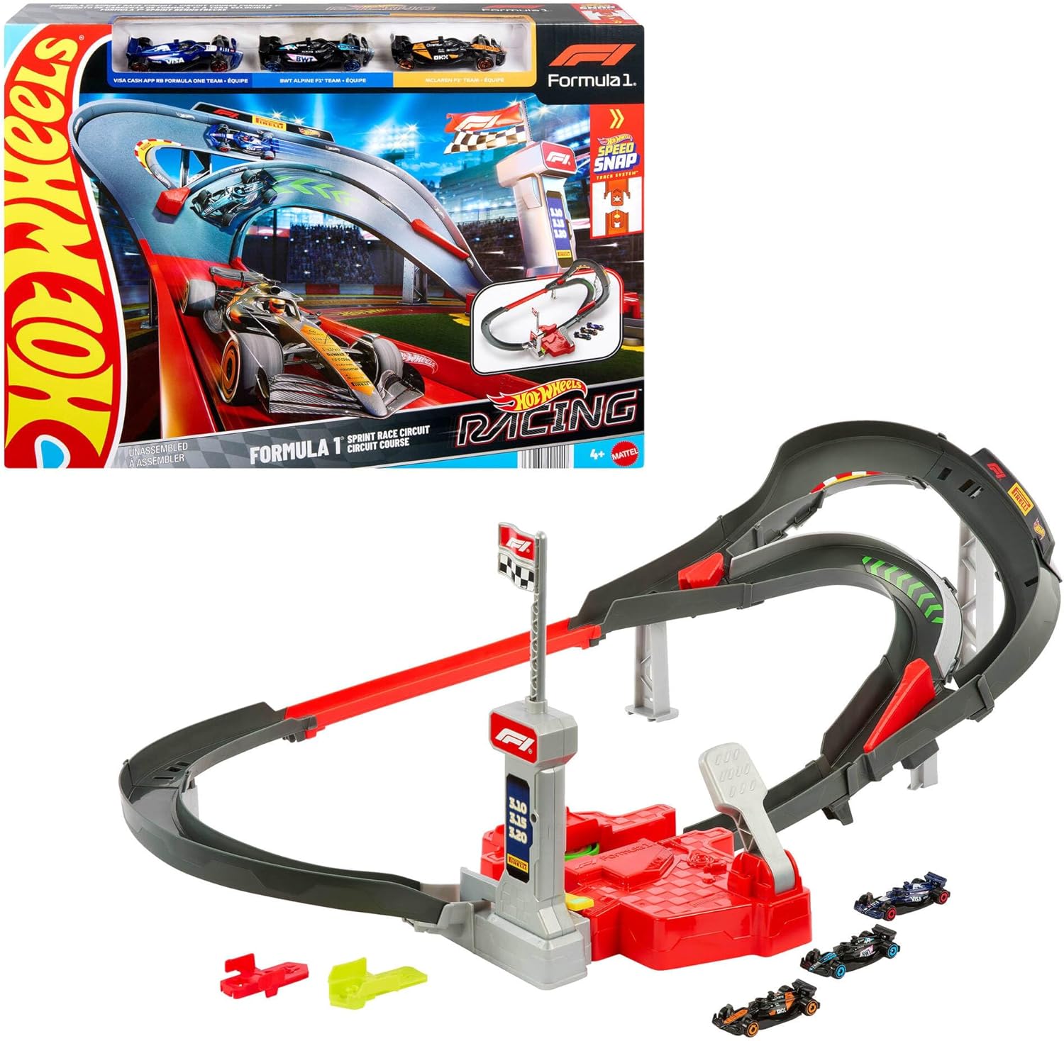 Hot Wheels Racing F1 Circuito Sprint