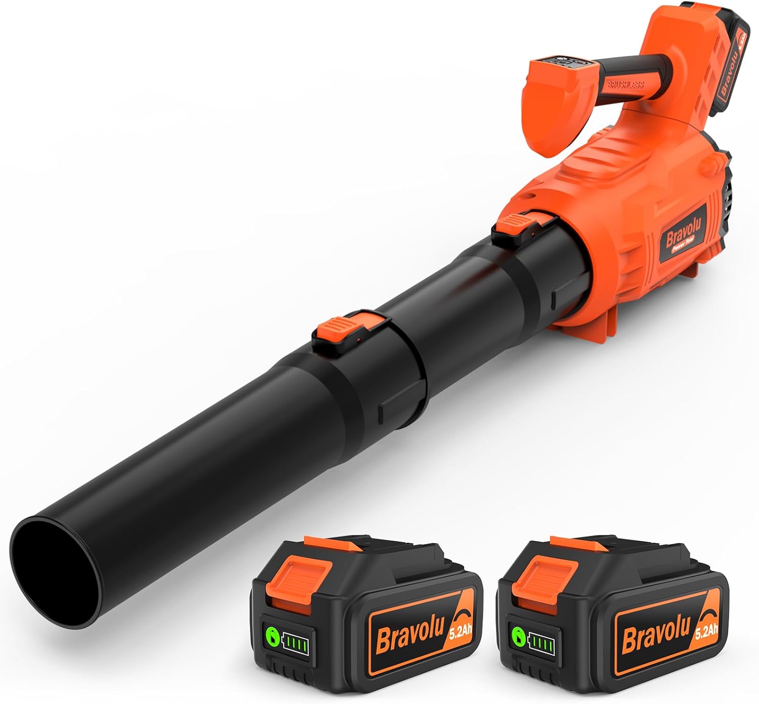 Soplador de Hojas Turbo 120km/h 36000rpm