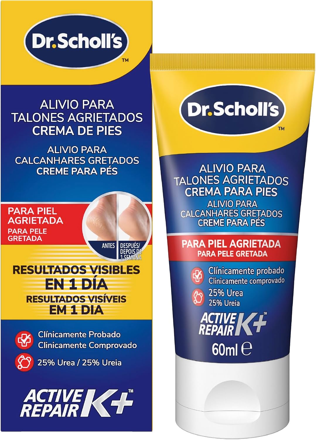 Dr. Scholl's Crema Talones Agrietados 60ml