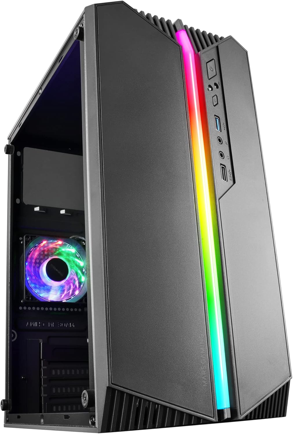 Mars Gaming MC-S1 Caja PC Micro-ATX ARGB