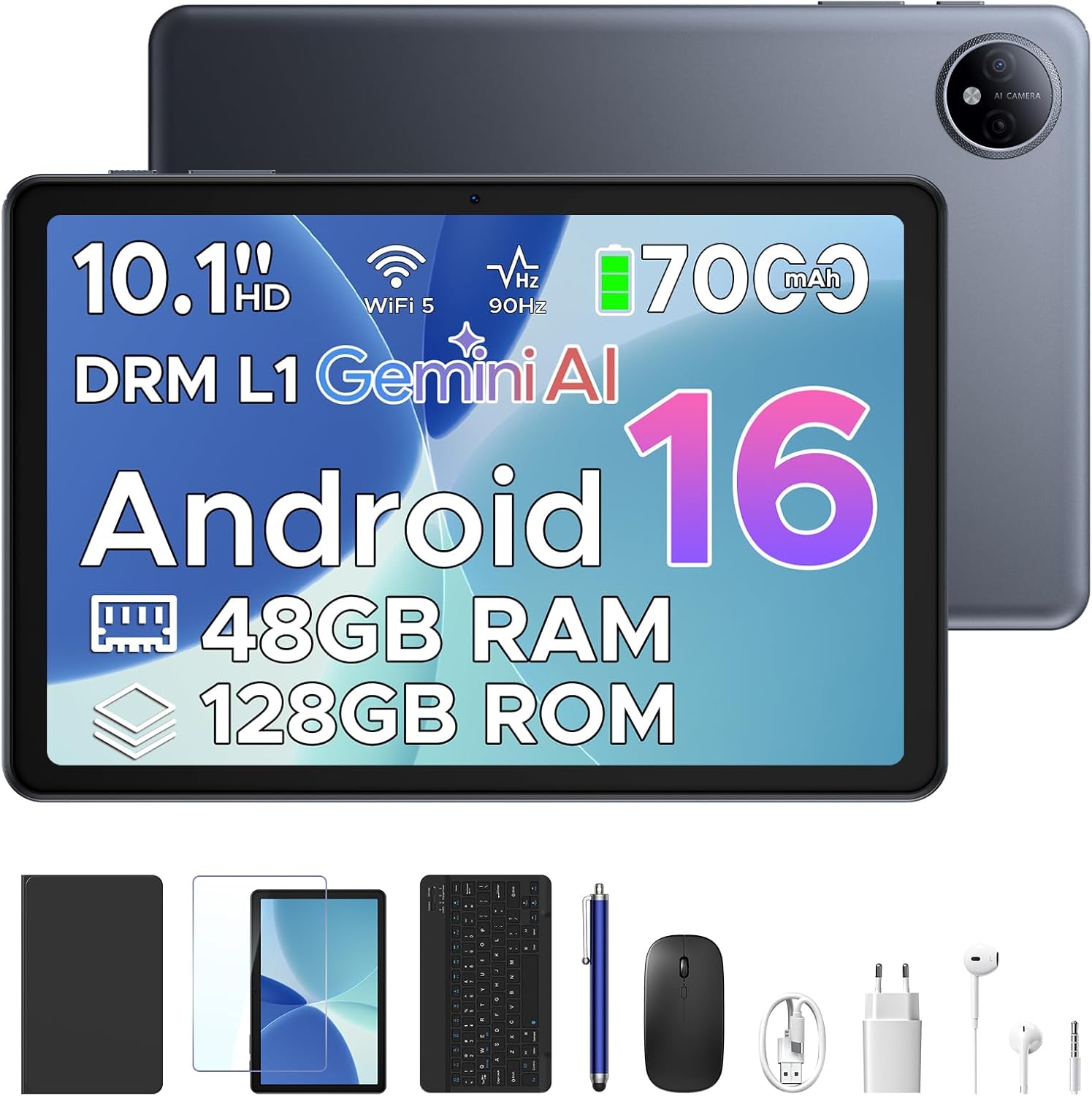 P10 Tablet 10,1" Android 16 128GB
