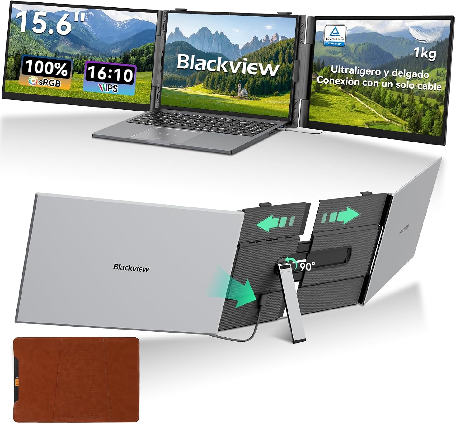 Blackview DCM5 Extensor de Pantalla 14" IPS