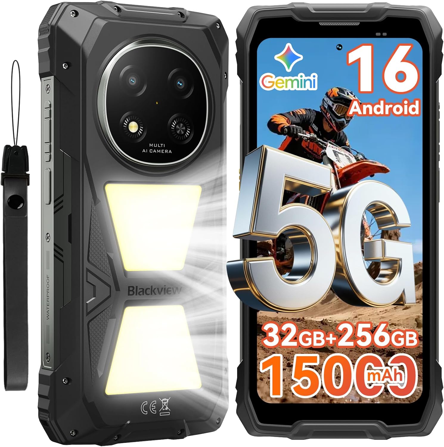 Blackview ROCK 2 Pro Smartphone 8GB 256GB
