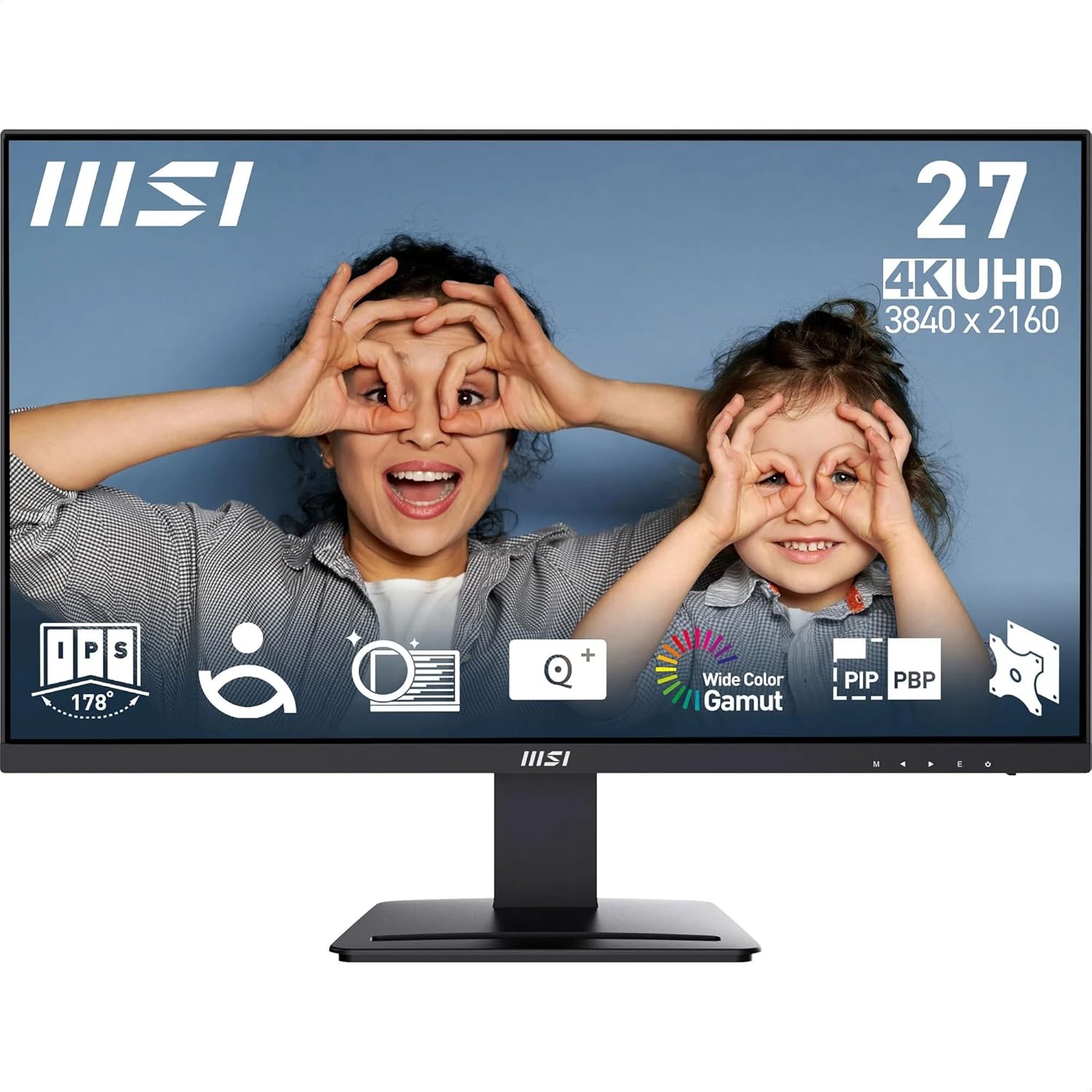 MSI Pro MP273U Monitor 27" 4K IPS
