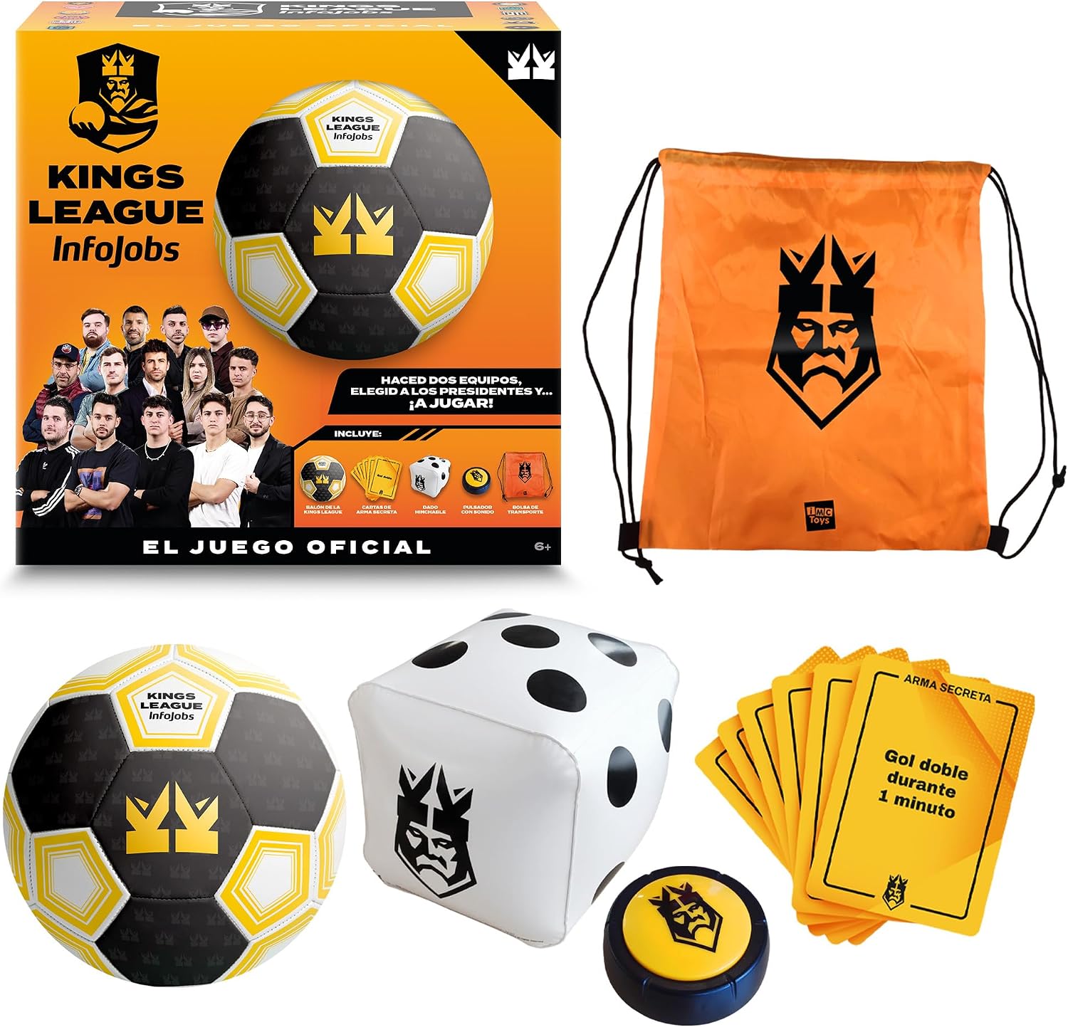 IMC Toys Kings League Juego de Fútbol