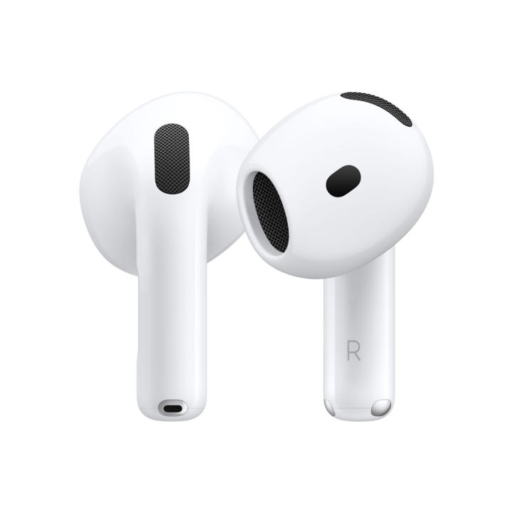 Apple AirPods 4, Auriculares inalámbricos, Bluetooth, Audio Adaptativo, Modo de Sonid