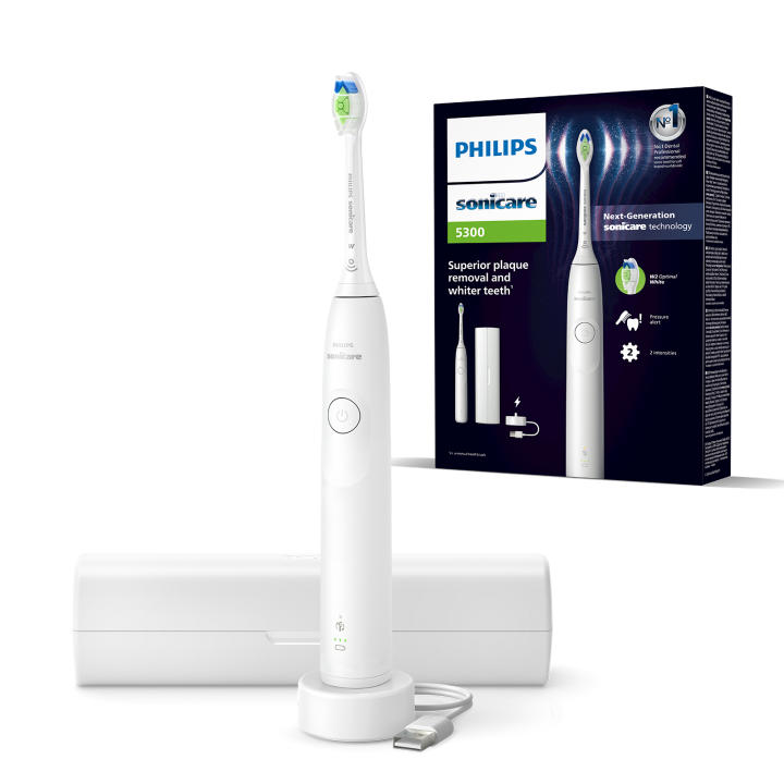 Cepillo Sonicare Series 5300  1 modo de limpieza y 2 intensidades. Incluye 1 cabezal 