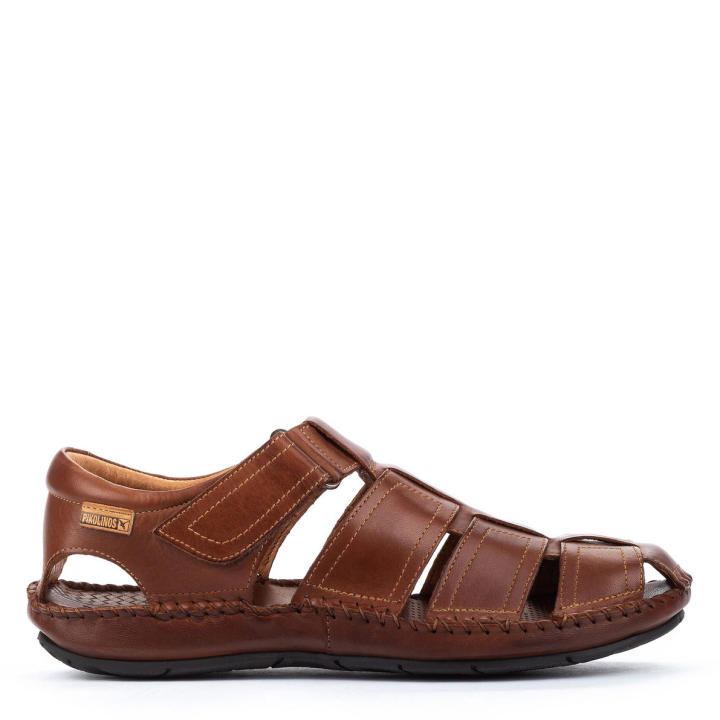 Pikolinos Sandalias planas con cierre adherente 06J-5433-leather  , para Hombre ❗️ 🇪🇸
