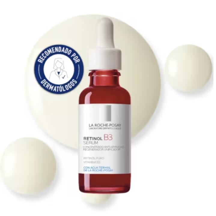 La Roche-Posay - Sérum Retinol B3 facial antiedad con retinol y vitamina B3 para piel