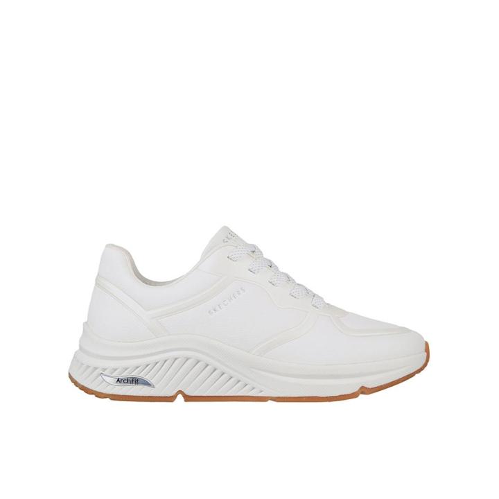 Skechers Arch Fit S-Miles - Mile Makers Zapatillas para mujer blancas en sintético 85