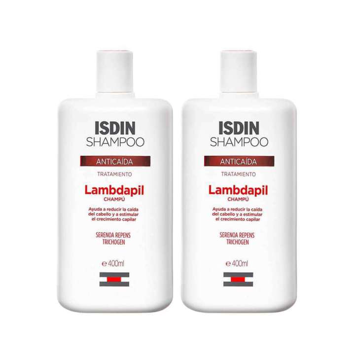 ISDIN Lambdapil Champú Anticaída 400ml Duplo - Fortalecedor Capilar ❗️ 🇪🇸