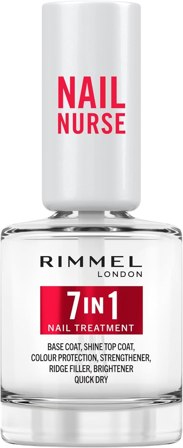 Rimmel London, Nail Care, Multi Benefit 7 in 1, Tratamiento de uñas, 12 ml 🇪🇸