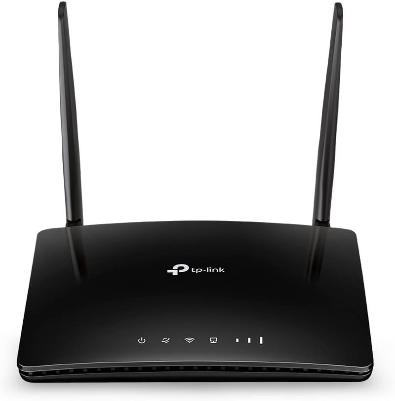 TP-Link TL-MR6400 – Router 4G LTE WiFi (Cat 4), Velocidad hasta 300 Mpbs, MicroSim, P