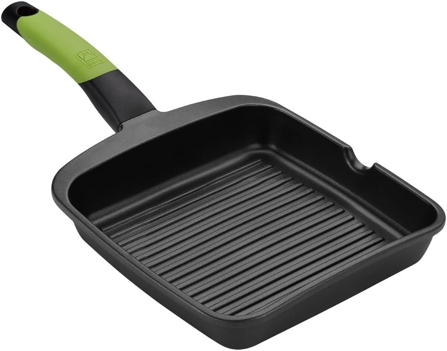 BRA Prior | Grill Asador Aluminio Fundido Prior 28 Cm Induccion 🇪🇸