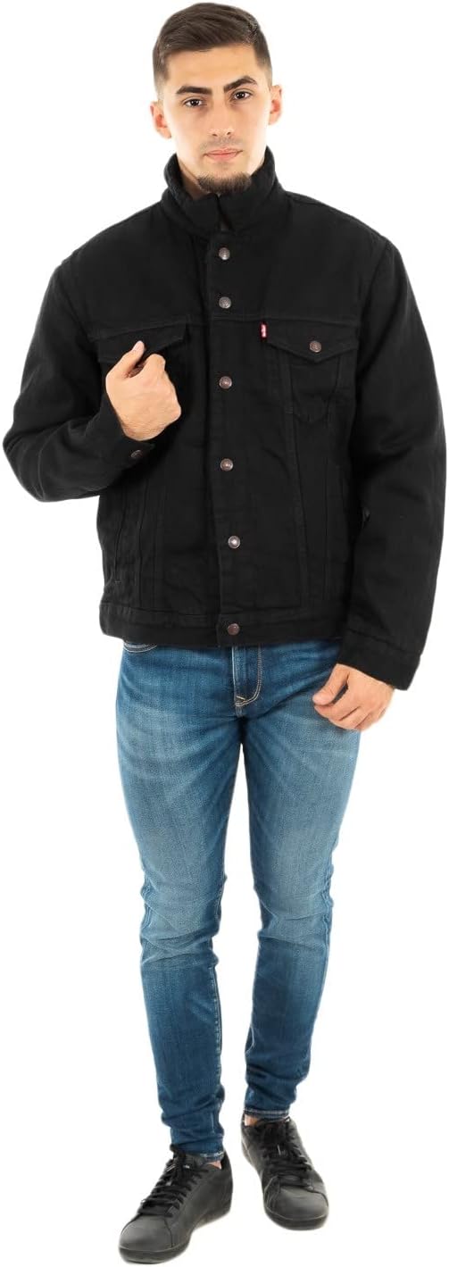 Levi’s Type 3 Sherpa Trucker Chaqueta, Berk, S Hombre 🇪🇸