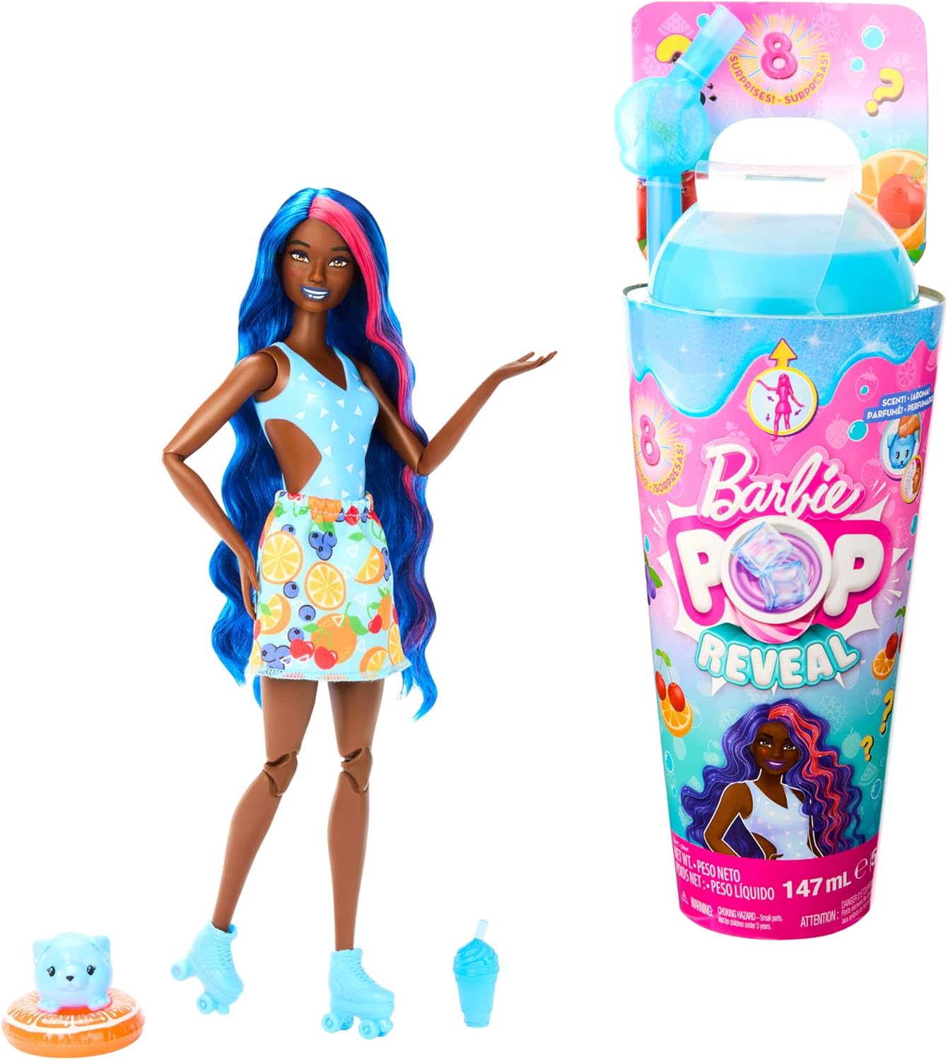Barbie Pop Reveal Frutas Ponche