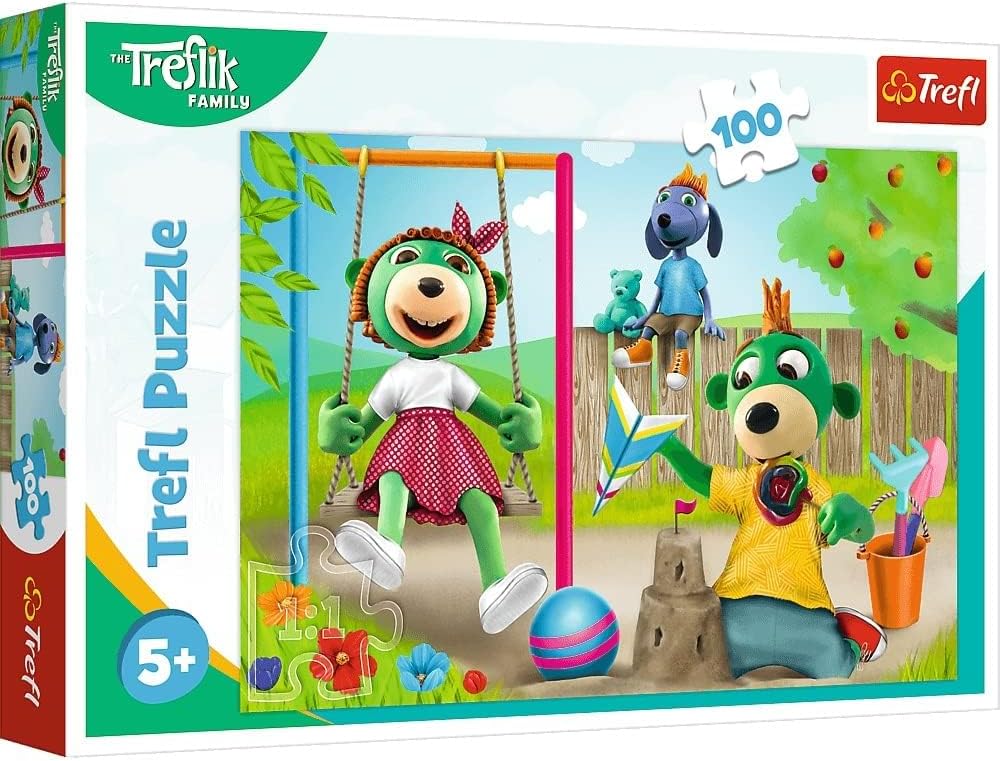 Trefl Treflik Familia Puzzle 100 Piezas