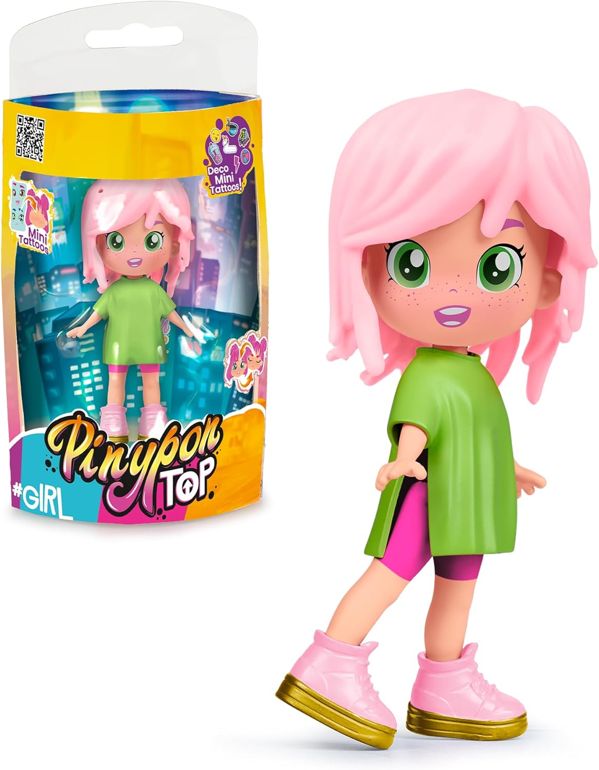 Pinypon TOP Girls Pink Street Style