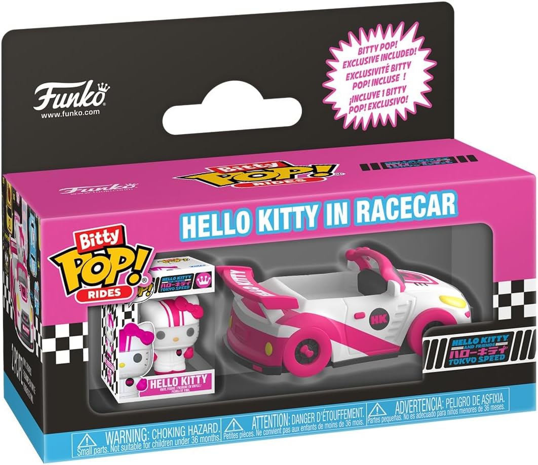 Funko Bitty Pop Hello Kitty Racecar