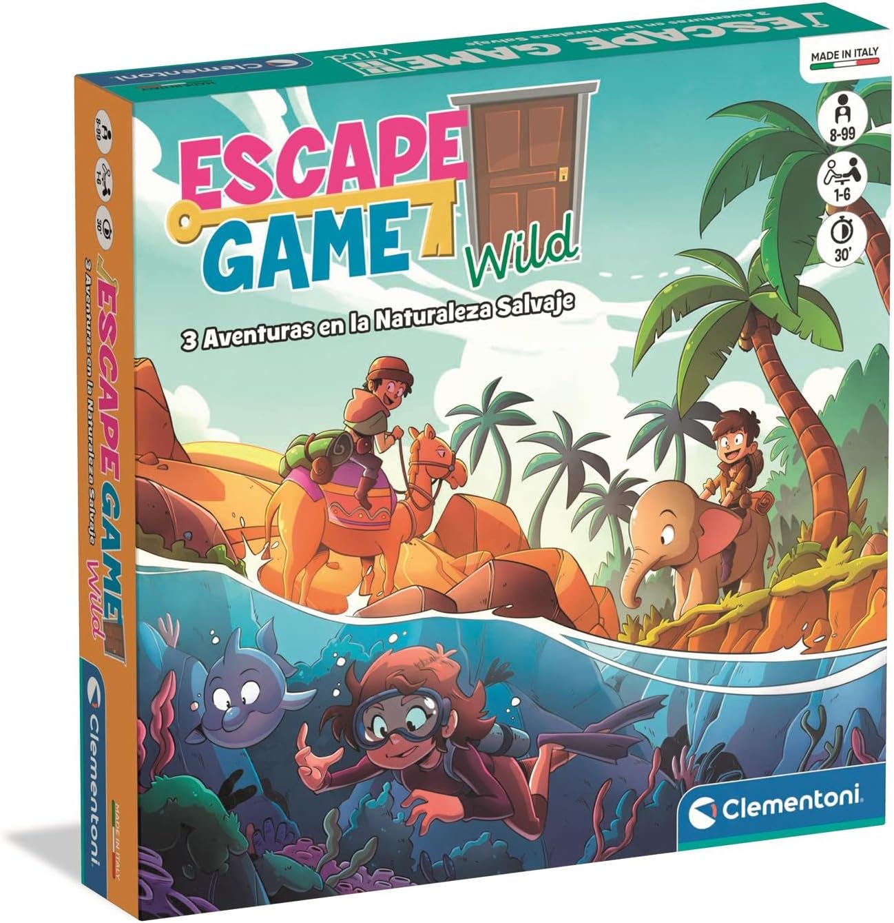 Clementoni Escape Game Wild