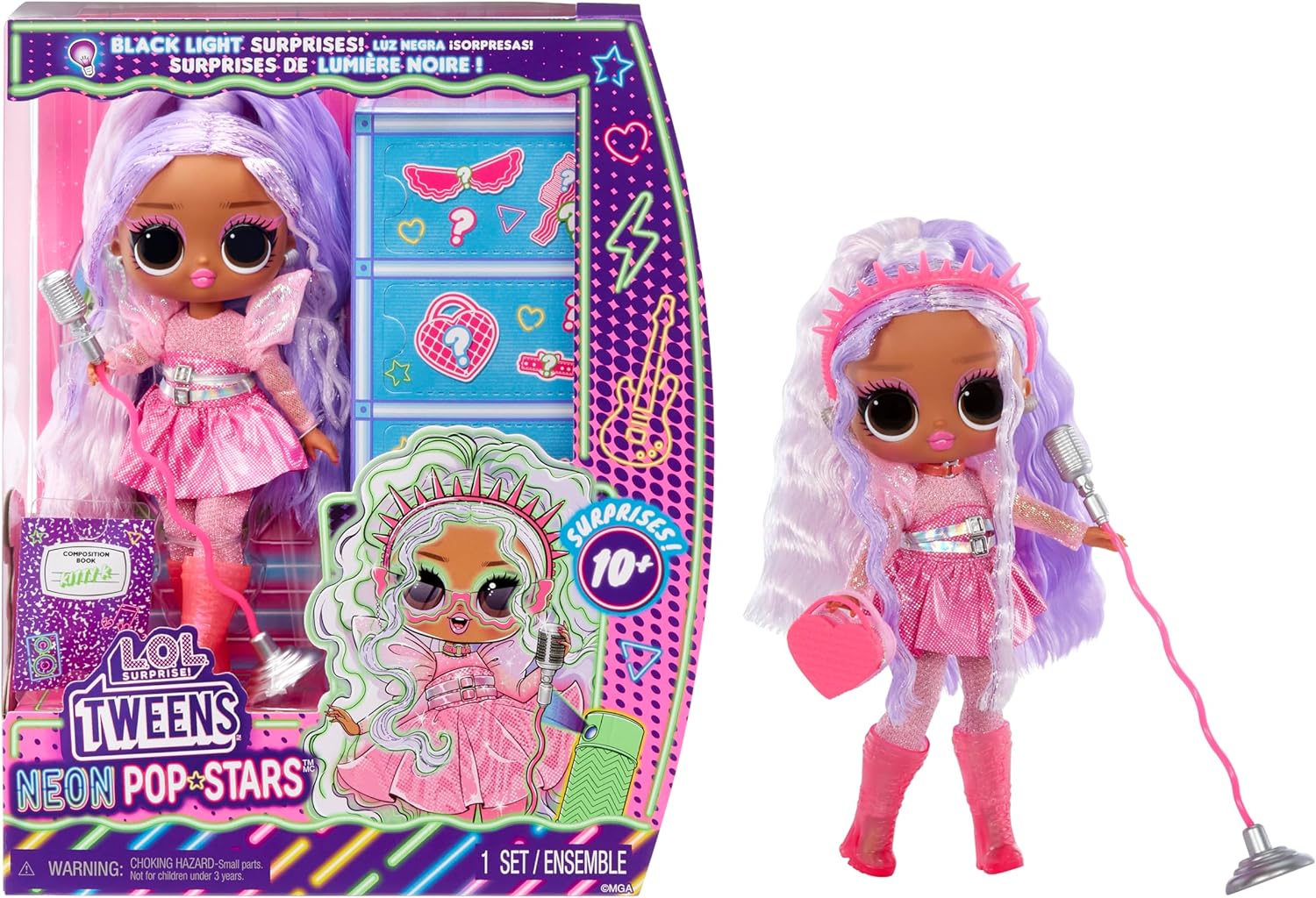 L.O.L. Surprise! Tweens Neon Pop Stars Kitty K
