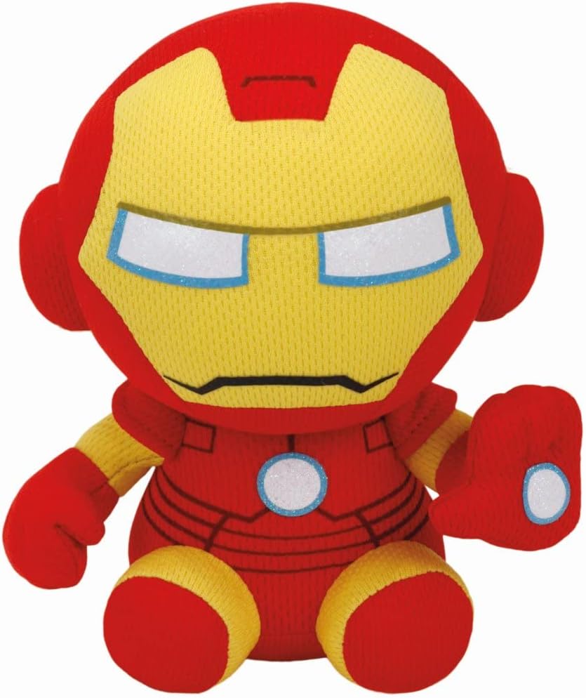 Ty Beanie Boos Iron Man Peluche 16cm