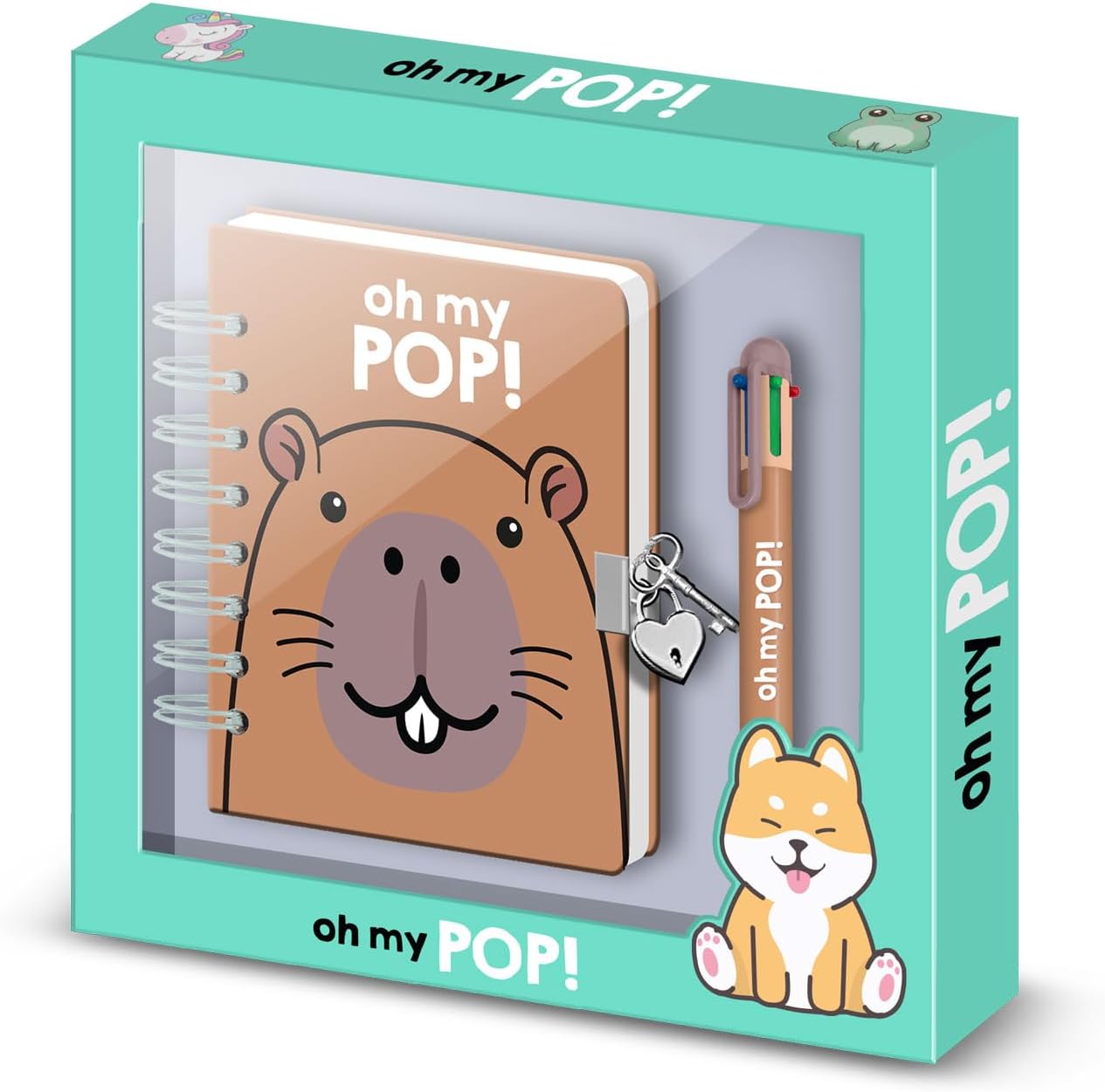 Oh My Pop Capybara Diario A5