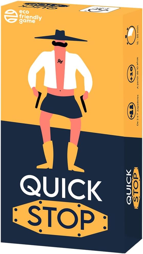 QuickStop Juego De Mesa Familiar
