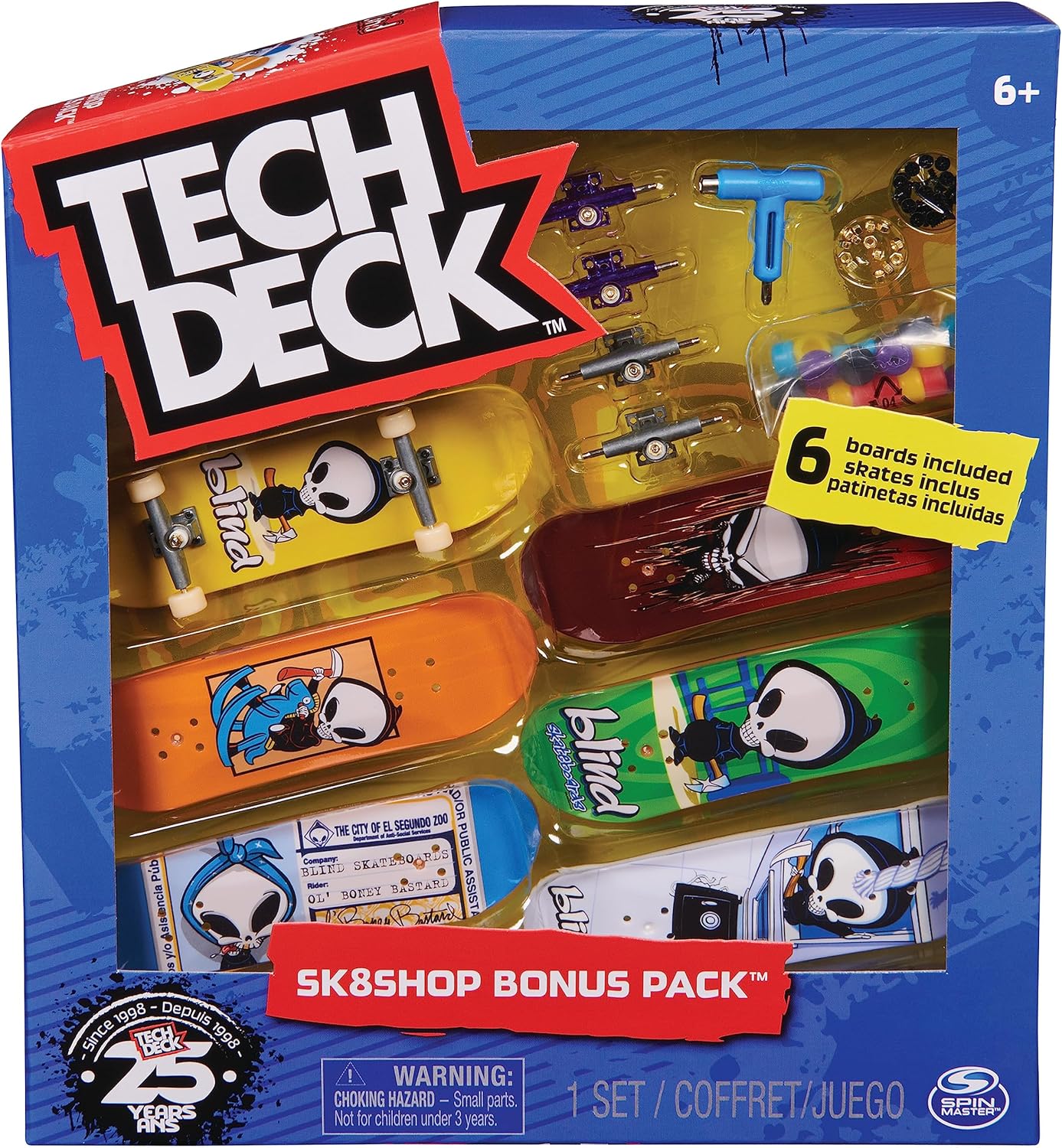 Tech Deck 6 Fingerboards Sk8Shop Pack