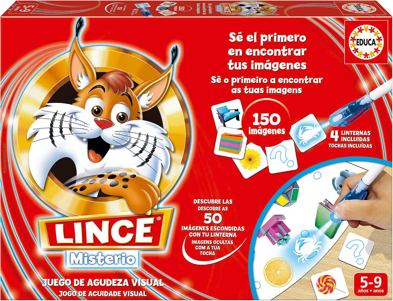 Educa Lince Misterio Juego de Mesa
