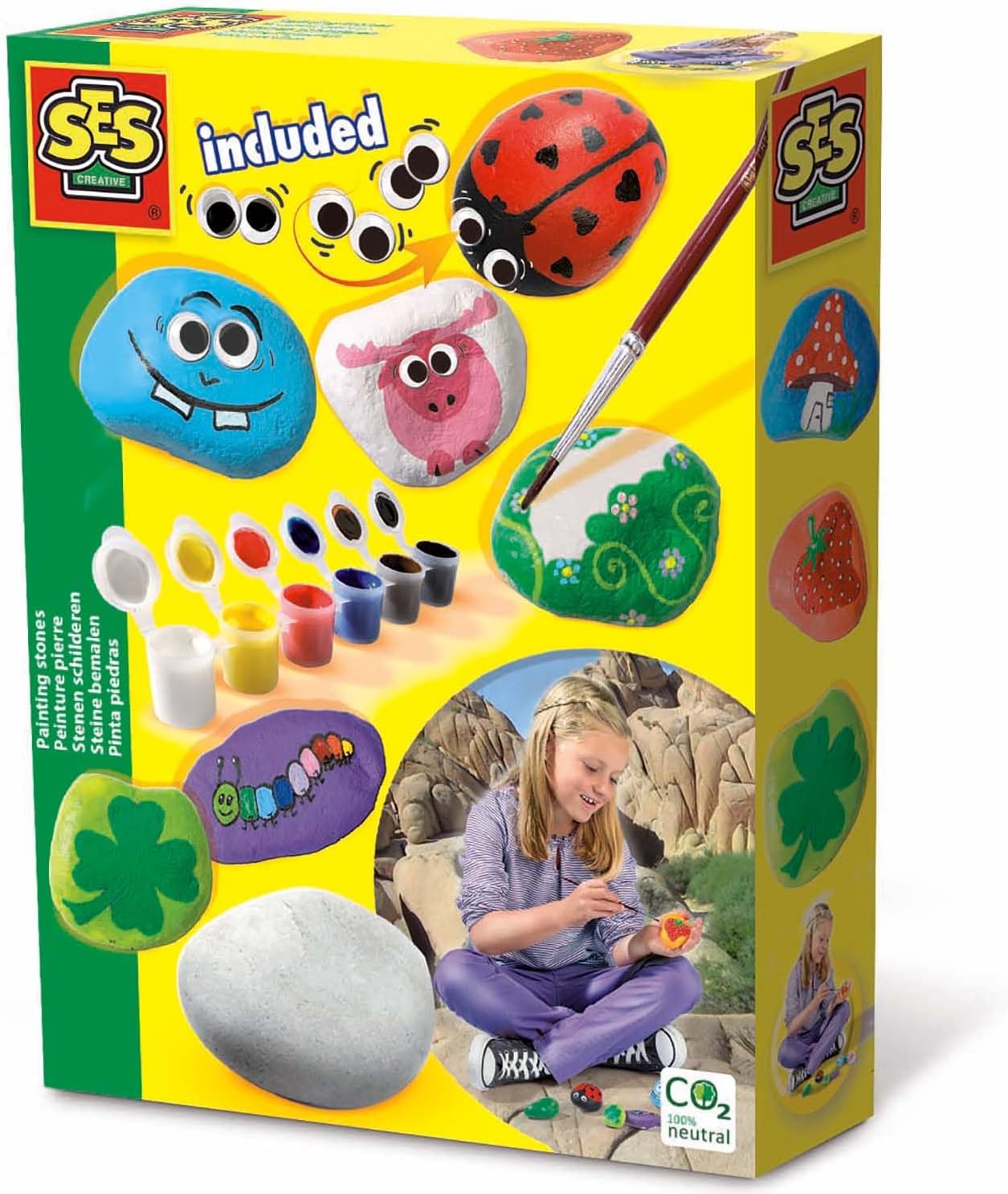 Kit de Pintura para Piedras