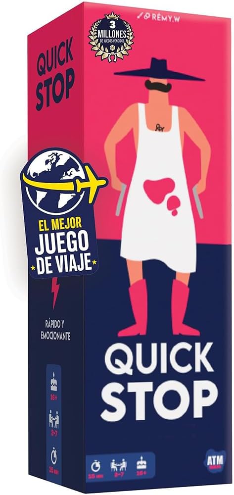 ATM Gaming Quick Stop Indecente +16 Juego