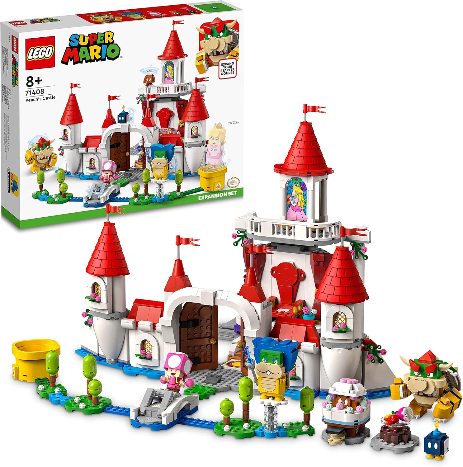 LEGO Super Mario Castillo de Bowser 1068 Piezas
