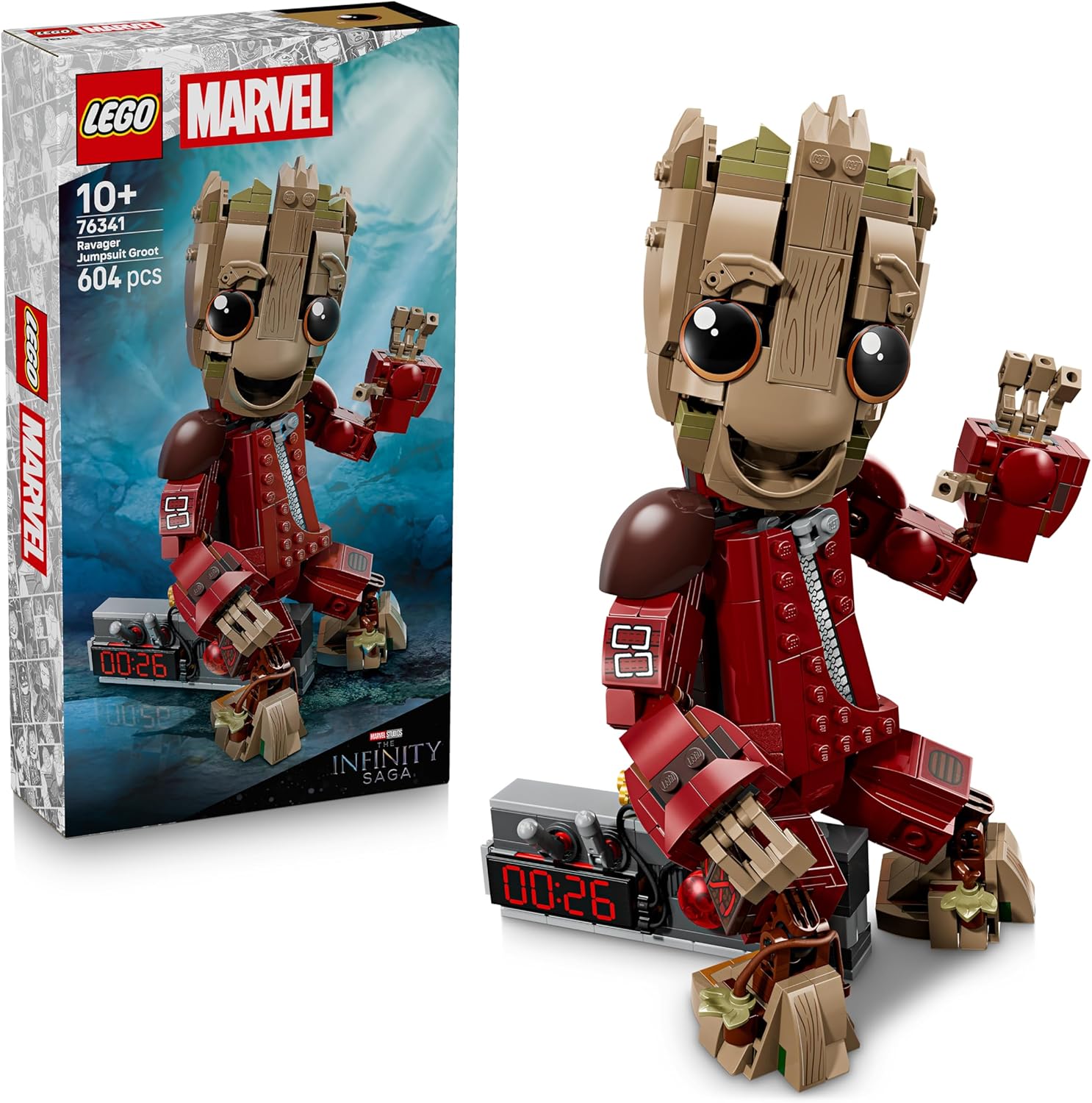 LEGO Groot Saqueador Figura Articulada