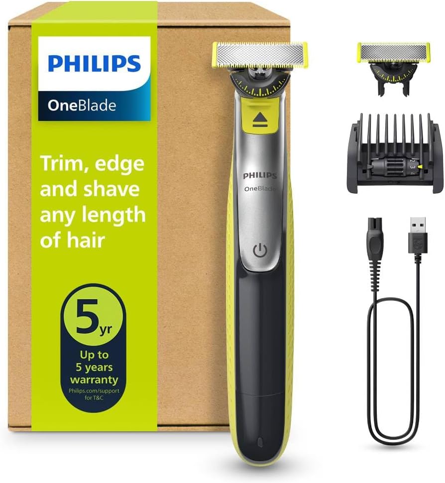 PHILIPS ▫️ Maquinilla QP2734/30 2 cuchillas 360 5 en 1