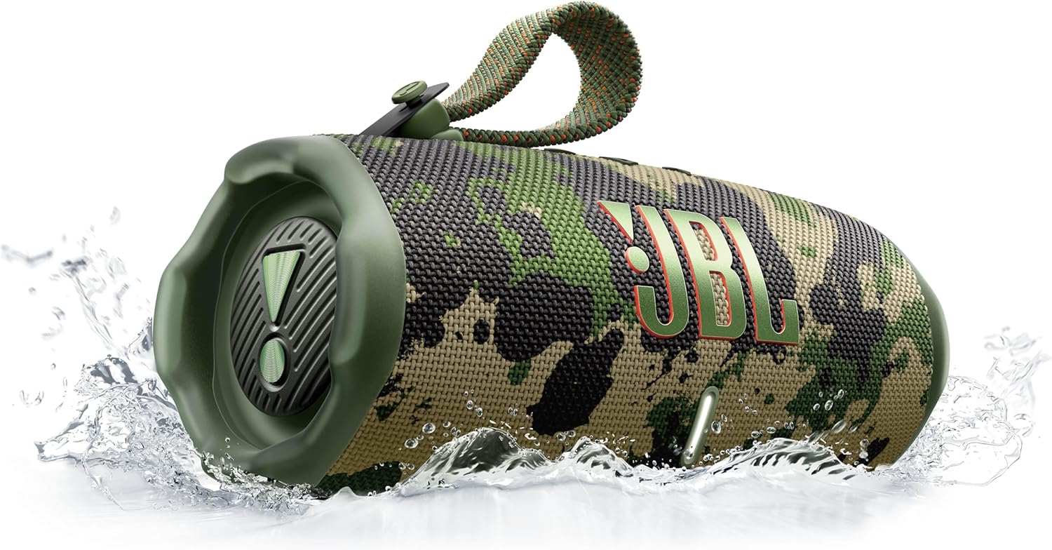JBL ▫️ Charge 6, Altavoz Bluetooth Portátil, Camuflaje
