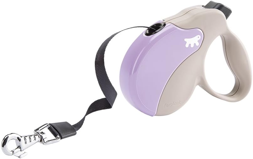Ferplast ▫️ Correa Perro Mini 12 Kg 3 m Beige Morada