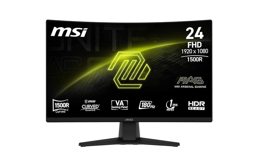 MSI MAG 242CA Monitor Curvo 24" 180Hz