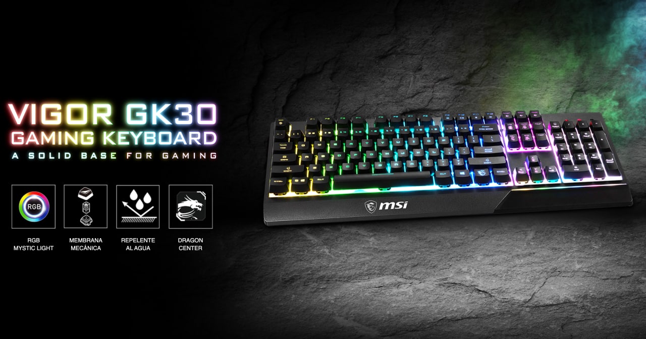 Teclado Gaming MSI Vigor GK30