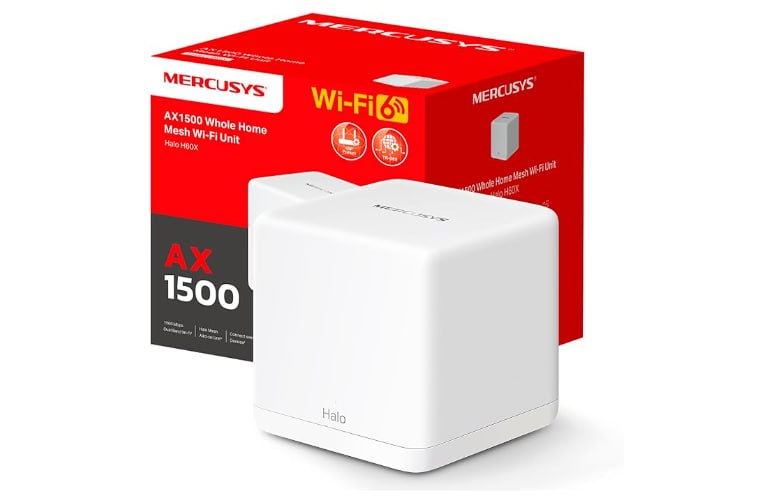 Router Mercusys Mesh WiFi  AX1500Mbps